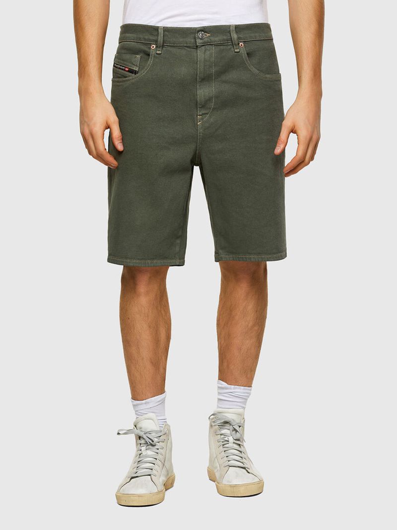 Bermudas Diesel D-Strukt-Short-Sp Homem - Verdes IFTMR-6427